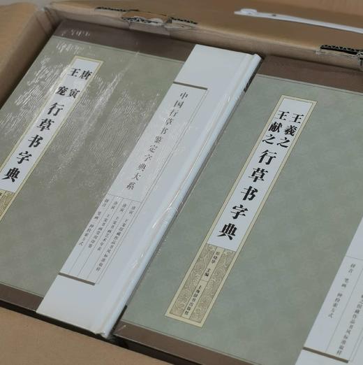 中国行草书鉴定字典大系：
 
《王羲之·王献之行草书字典》
《唐名家行草书字典》
《宋四家行草书字典》
《鲜于枢·赵孟頫行草书字典》
《祝允明·陈淳行 商品图4