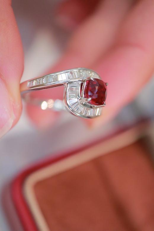 1.09ct 红宝石戒指 商品图1