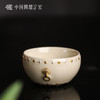 问鼎定窑金银错战鼓杯 商品缩略图4