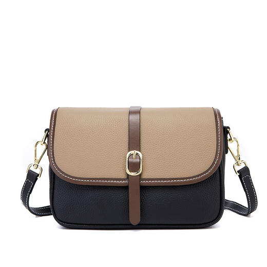 【轻松出行 演绎时尚】2024新款斜挎包 女高级感 小众软皮包 百搭休闲通勤 大容量单肩包-QQ 商品图7