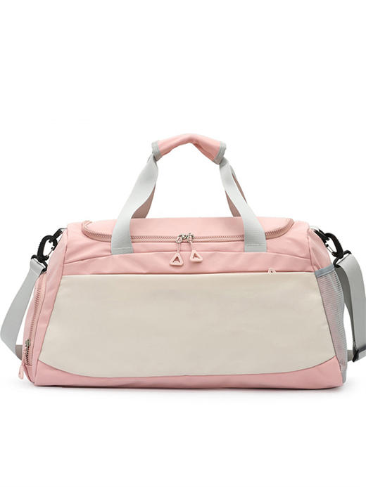 【健身旅行好搭档！运动休闲包】健身包湿分离游泳运动包男斜挎包大容量旅行包可插拉杆箱，侧面实用鞋仓设计，防止鞋子弄脏衣物。ry 商品图4