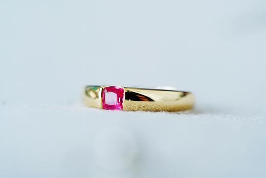 0.3ct 红宝石戒指 商品图6