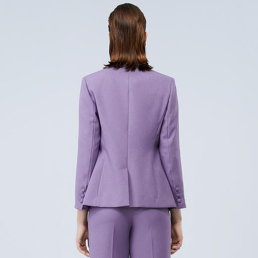 EITIE爱特爱秋季新款时尚通勤干练显瘦翻领西装外套女7503206 商品图4