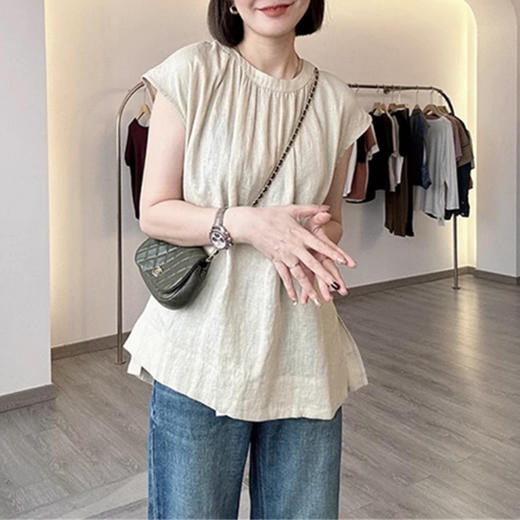 裁缝学苑AQ312法式小众飞飞袖圆领衬衫纸样女装夏季新款设计感上衣打板 商品图5