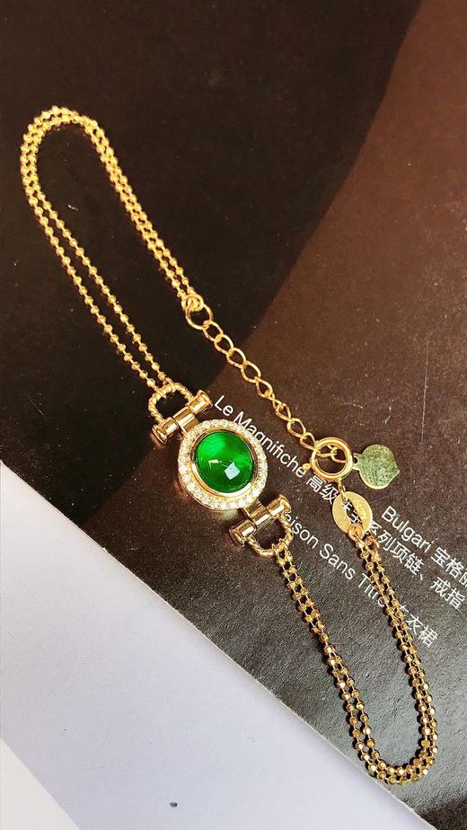 1.05ct 祖母绿手链 商品图0
