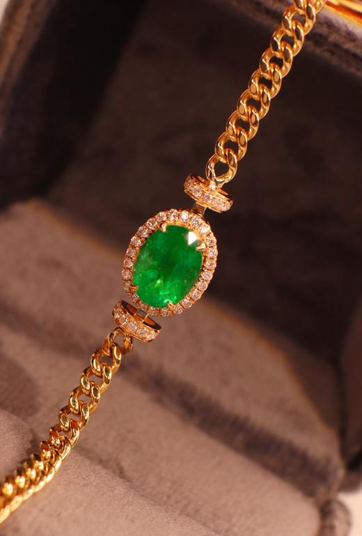 1.85ct 祖母绿手链 商品图3