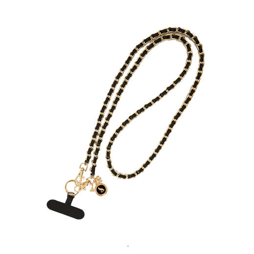 大英博物馆 埃及系列 盖亚·安德森猫 黑金复古手机绳多功能长链 商品图4