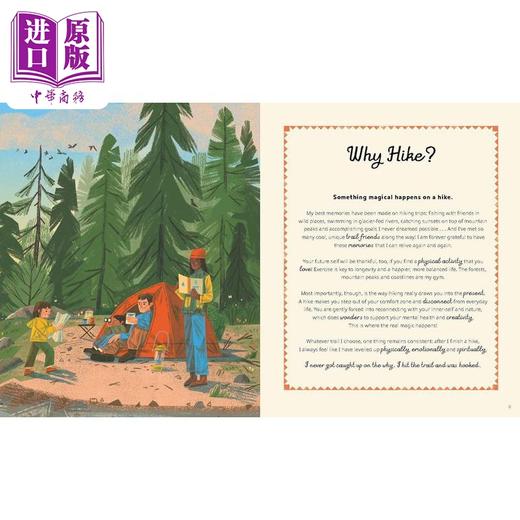 【中商原版】山行 Martin Stanev Hike It 英文原版进口 儿童科普绘本 小初文学 户外活动图画书徒步旅行 精装精品绘本7岁以上 商品图1