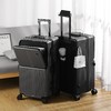 德国品牌romivo usb充电 多功能铝框开口箱行李箱 多20%容量 高档铝合金拉杆 超静音万向轮 商品缩略图0