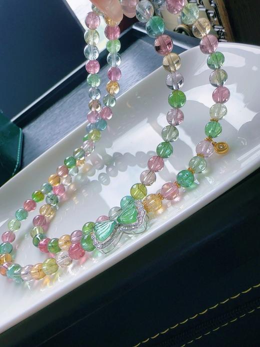 34.8g 6mm 碧玺手链 商品图2