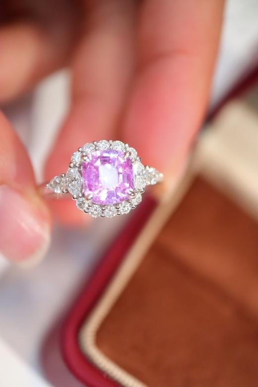 2.04ct 蓝宝石戒指 商品图2