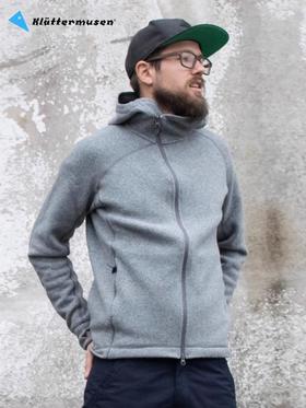 KLATTERMUSEN/攀山鼠秋冬男女巴德尔抓绒帽衫防寒运动长袖20606M
