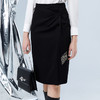 EITIE爱特爱秋季新款通勤显瘦高腰包臀半身裙女裙7506209 商品缩略图2