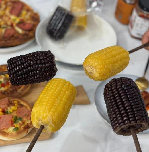 【有机黄黑糯玉米段】内蒙黄/黑糯玉米 富含膳食纤维和维生素 颗粒饱满  1小时快速锁鲜真空包装 便捷！非转基因 0添加 放心吃~ 商品图7