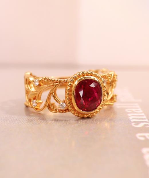 1ct 红宝石戒指 商品图3