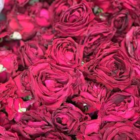 冻干墨红玫瑰 玫瑰花冠 500g
