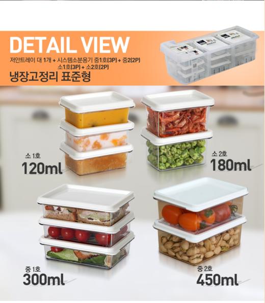 韩国 昌信 冰箱收纳密封盒系列 厚实食品级PP材质耐冷热 商品图4
