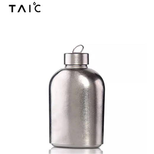 TAIC太可纯钛运动出游旅行便携式水壶（瀚海蓝/流光金/皓月银）大容量1000ml 商品图4