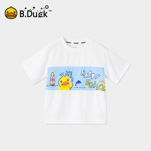 B.Duck小黄鸭童装夏季短袖T恤105-150 BF2501060 商品图2