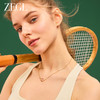 ZEGL设计师运动系列925纯银网球拍项链女款2024新款轻奢小众配饰 商品缩略图1