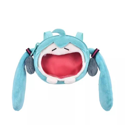 bemoe 初音未来 可爱体UWA系列 软乎乎笑容毛绒小痛包收纳包 商品图1