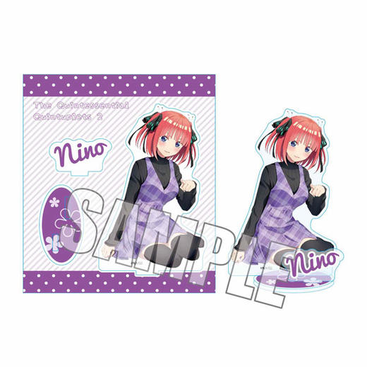 Bellhouse 五等分的花嫁  亚克力立牌 徽章吧唧 膝枕ver 周边谷子 商品图2