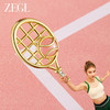 ZEGL设计师运动系列925纯银网球拍项链女款2024新款轻奢小众配饰 商品缩略图2