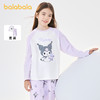 【三丽鸥IP】巴拉巴拉儿童睡衣套装纯棉秋季女童家居服小童中大童 商品缩略图1