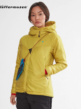 KLATTERMUSEN/攀山鼠武神奥维P棉连帽棉服女款户外防风防寒10648W