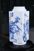 青花梅兰竹节四方镶器 商品缩略图0