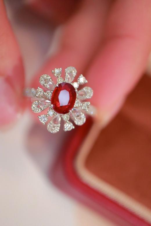 1.03ct 红宝石戒指 商品图0