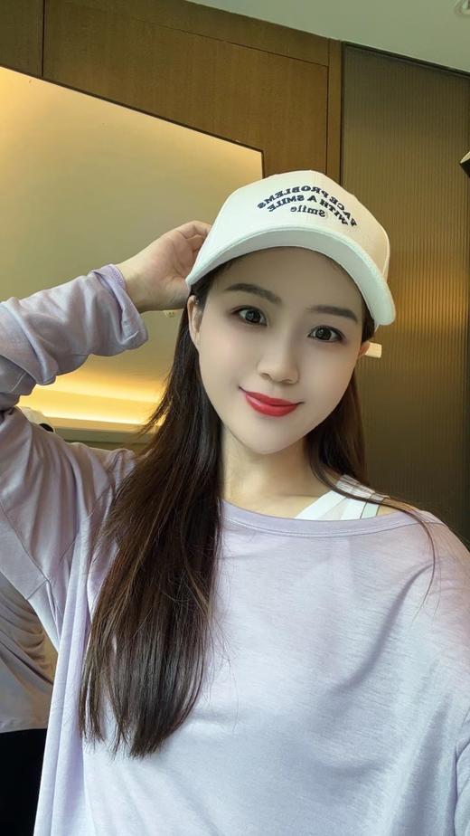 Smile字母刺绣鸭舌帽 商品图2