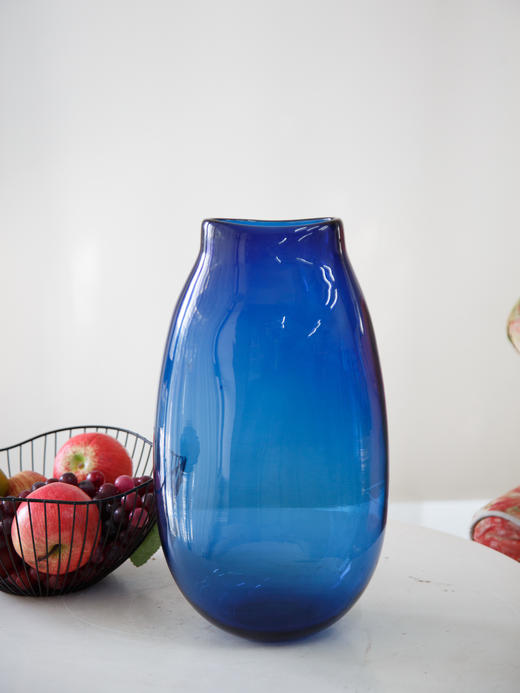 蓝色花瓶 商品图0