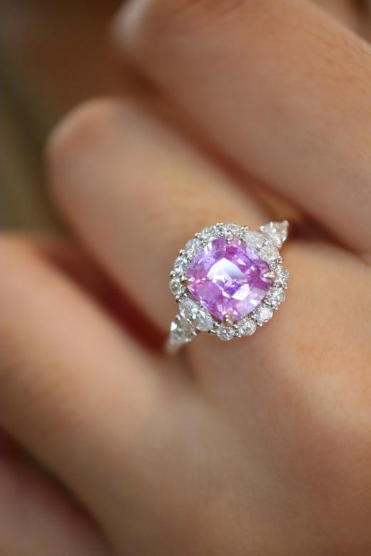 2.04ct 蓝宝石戒指 商品图7