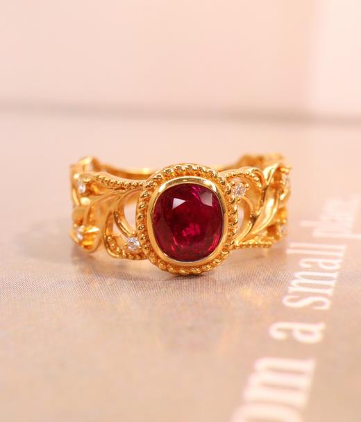 1ct 红宝石戒指 商品图2