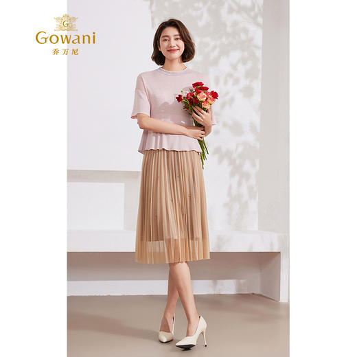 乔万尼针织衫女新款通勤优雅设计EM2M853 商品图1