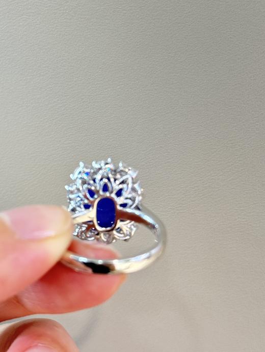 6.57ct 7.17g 蓝宝石戒指 商品图4