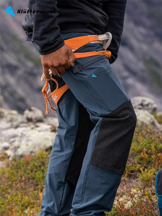 KLATTERMUSEN/攀山鼠户外攀岩秘银软壳长裤抗风耐磨休闲裤15578M 商品图3