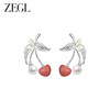 ZEGL缤纷甜果系列人造珍珠樱桃耳环女轻奢高级感水果耳钉夏日耳饰 商品缩略图3