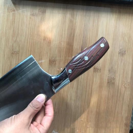 鑫百惠不锈钢菜刀 锋利剁骨切菜多用不锈钢斩切刀 1把 厨房家用 商品图3