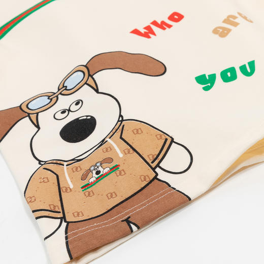 贝贝怡童装男童家居服两件套2024春秋新款可爱卡通套头套装莱卡棉ZB3DT004 商品图6