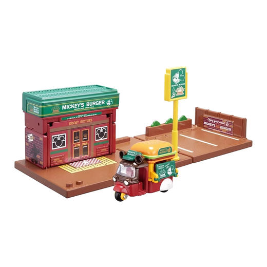 Tomica 多美卡梦之仿真车-汉堡店 迪士尼米奇款TMSC913610 商品图1