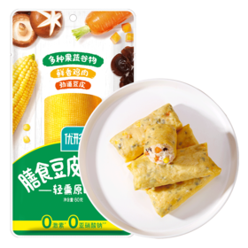 【低温锁鲜】优形膳食豆皮鸡肉卷80g/袋
