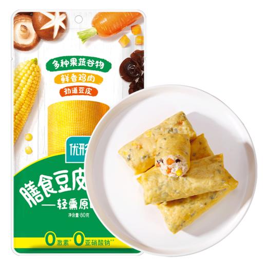 【低温锁鲜】优形膳食豆皮鸡肉卷80g/袋 商品图0