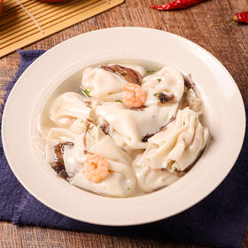 虾仁马蹄云吞黑猪肉虾仁飞鱼籽云吞，早餐新选择，鲜美劲道292g一包20个配调料