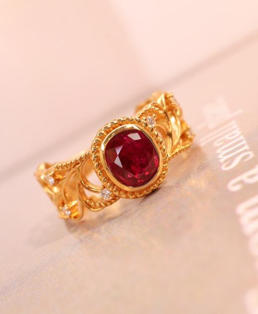 1ct 红宝石戒指 商品图0
