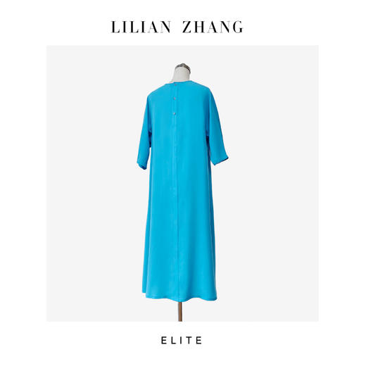 E-定制—“古典浪漫”——遇见倾心——Lady挚爱复古A摆连袖长裙 2401132 商品图2