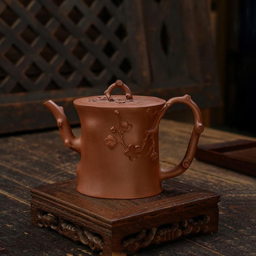 欧咏 暗香浮动壶 宜兴紫砂原矿茶壶紫砂壶功夫茶泡茶壶茶具仿古 商品图0