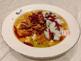 椒麻肥肠鱼