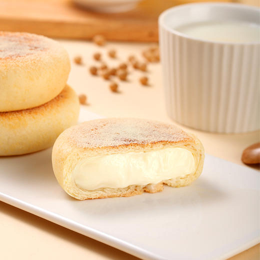 广州酒家 豆乳餐包2箱夹心早餐面包整箱糕点充饥小零食休闲食品 商品图5